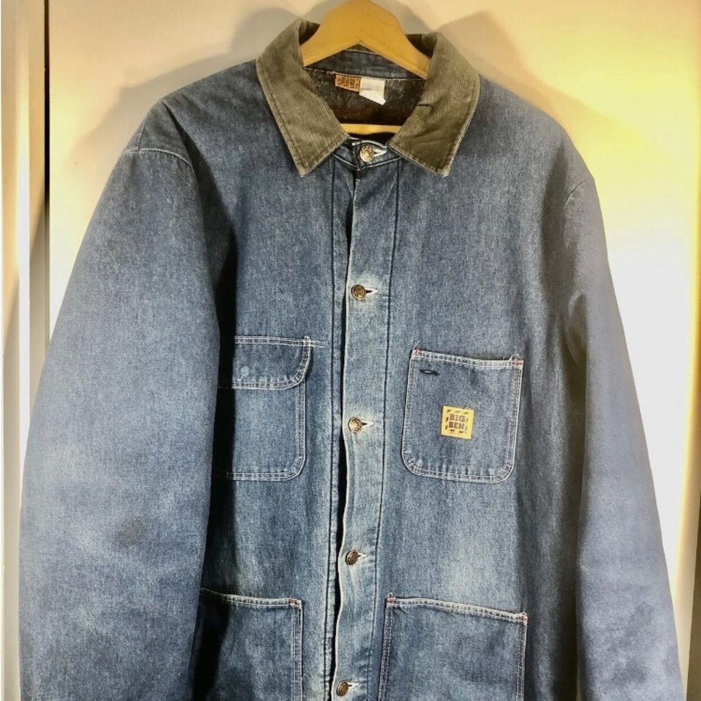 Big Ben Jean Jacket Men’s Barn Jacket Size 46 Long